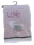 M/choice Valour Blanket Love Beyond Word - Pink