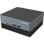 CUBE-I3 Intel MINI PC Barebone - Intel Core I3-1315U Black Anodised Grey