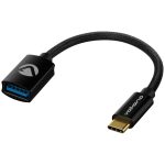 Volkano Connect C Series Type-c To USB 3.1 Socket 15CM VK-20217-BK
