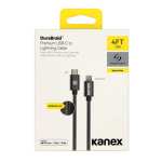 Usb-c To Lightning 1.2M Durabraid Cable Space Grey