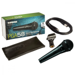 Shure PGA58 Dynamic Vocal Microphone & Cable