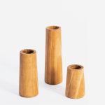 Cylinder Candle Holder - Cognac - Large