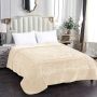 Luxury Creamy Beige Mink Blanket 220 X 200CM