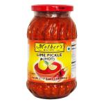 Mother's Recipe Lime Pickle Hot Teekha Nimbu Ka Achar 300G - Spicy Traditional Sun-cured Lime Slices For Rice & Parathas Tangy D
