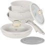 Berlinger Haus Sahara Collection 9 Piece Titan Non-stick Cookware Set BH8255