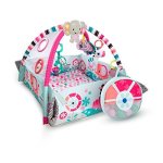 Bright Starts 5-IN-1 Your Way Ball Play Pink Activity Gym - Box Damaged