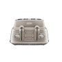 Delonghi Scultura 4 Slice Toaster Beige Happy Harvesting