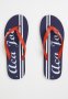 Aj Logo Flip-flop - Navy & Red