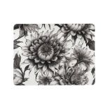 Shadow Bloom Flowers Placemat By Nathan Pieterse