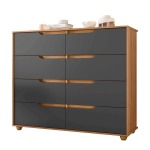 Modern Chest Of Drawers Doble Nature titanium