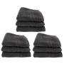 Hotel Collection Towel -520GSM -facecloth -pack Of 9 -grey