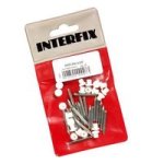 Picture-hanger Nails + Caps 25MM - Pack Of 20 - 2 Pack
