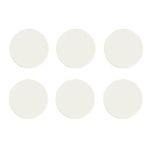 White Cupcake Disc Pack Of 12