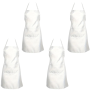 Sublimation Full Body Polyester Waterproof Apron 4 Pack