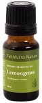 Faithful To Nature Ftn Organic Lemongrass Essential Oil