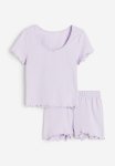 Jersey Pyjamas - Purple