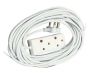 - 2-WAY Extension Cord Side-by-side Coupler - 10M