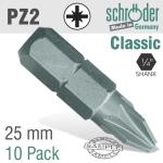 POZI.NO.2 X25 Mm Classic Bit 10 C SC2012 C10
