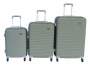 Smte 3-PIECE Travel 28-INCH Luggage Suitcase Set Stylis With Keychain
