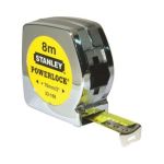 Stanley Tape Power Lock 8M X 2.5