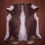 As Grade Nguni Hide 675 Brown white L - Large Brown white Speckled