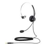 Calltel T800 Mono-ear Noise-cancelling Headset - Single 3.5MM Jack