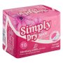 Simply Dry Normal Maxi Silky Touch Sanitary Pads 10 Pack