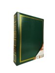 Vintage Photo Album Green 200 Pockets