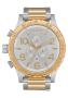 Nixon 51-30 Chrono Men's Watch - Silver / Gold