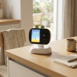 5G Wifi Indoor Baby Monitor Camera With 2.8" Screen
