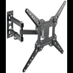 Ellies Solid Series Full Motion Single Arm Tv Wall Mount For 23 55 Tvs