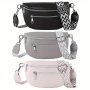 Women Casual Waist Bag Pu Leather Retro Fanny Pack Multi-pocket Travel Outdoor Chest Bag