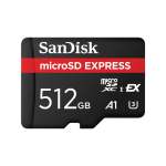 SanDisk Express Microsd Card 512GB Up To 880MB S Read Speed Up To 650MB S Write Speed 220MB S Sustained Write