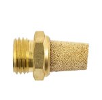 AirCraft Muffler Brass Conical 1 4"M