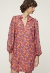 Pattern Dress - Brick