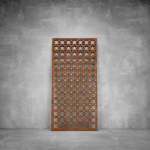 Laser Cut Screen - Design 099 - 2000 X 1000 X 20 Rust Coat Outdoor