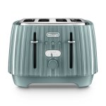 Delonghi – Ballerina 4 Slice Toaster Laguna Green – CTD4003.GR