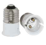 E27-B22 Lamp Holder Converter - Gold Pristine