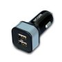 Astrum Dual USB Car Charger - CC340 - Silver