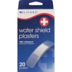 Clicks Water Shield Plasters 20 Plasters