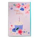 Gift Card Birthday Cupcake Pink