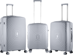 Travelite Travelwize Ripple Pp 4-WHEEL Spinner 65CM Luggage Platinum