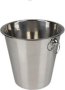 Ice Bucket Cooler Stainless Steel 4.5 Liter 21CM X 20CM