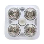 Therma Glow 3-IN-1 Bathroom Heater White