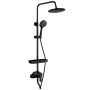 Showerhead Set For Home Use All-copper Body With Black Finish Black Showe