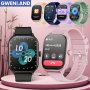 Smartwatch For Men And Women Gift 5.11 Cm Full Touch Screen Smartwatch With Text And Call Capabilities IP68 Waterproof For Android/iphone Fitness Tracking Watch