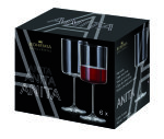 Bohemia Crystal Bohemia Royal Crystal Anita Red Glasses 6PK