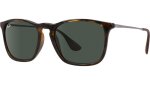 Ray-Ban - Chris - Light Havana polycarbonate Green - RB4187 710 71