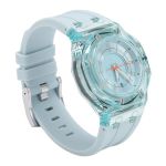 Kids Quartz Sports Watch Blue Luminous Waterproof Rubber Strap