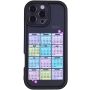 Phone Case With 2025 Bubble Calendar & Pro Cam - Iphone 16 Pro Max - Black